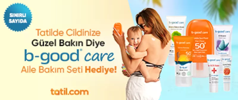 b-good care Aile Bakım Seti Hediye