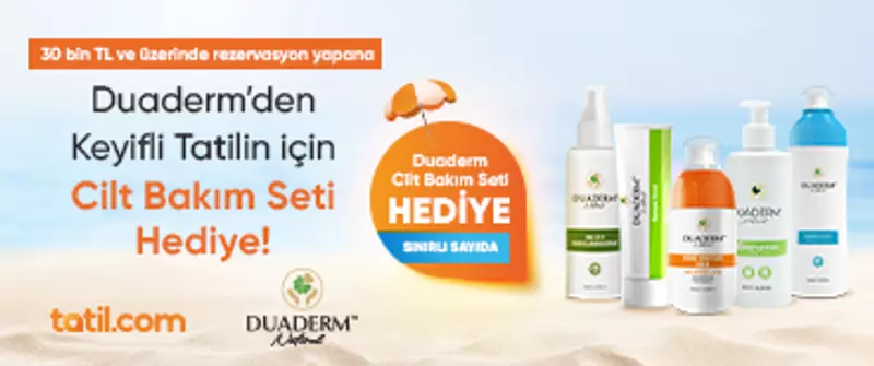 Duaderm Cilt Bakım Seti Hediye