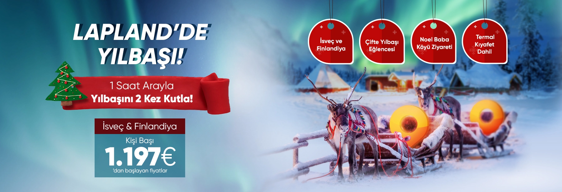 Lapland Yılbaşı Banner