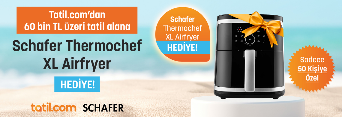 Schafer Thermochef XL Airfryer Hediye!