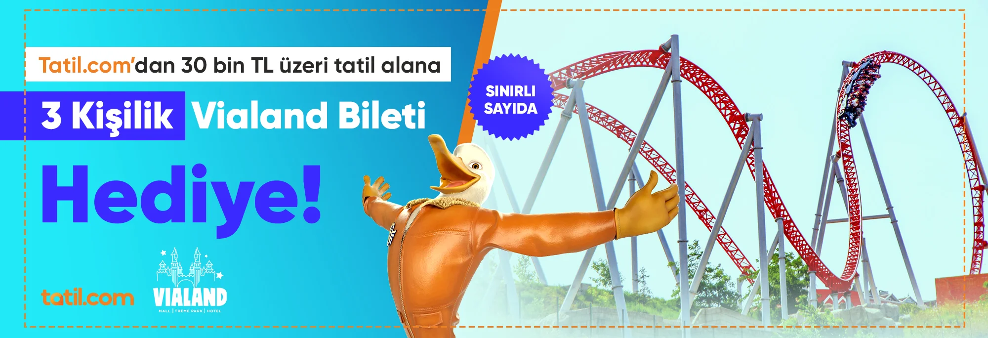 Vialand Giriş Bileti Hediye